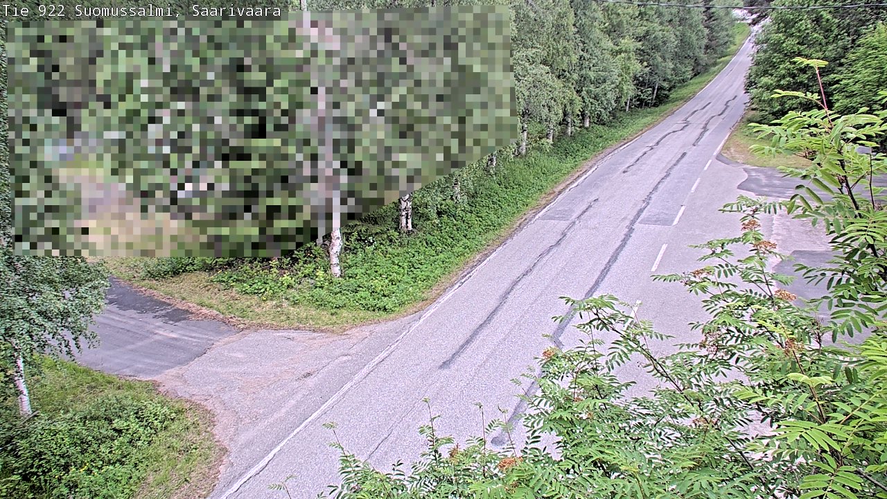 Kelikamerat Kuva Tie 843 Suomussalmi, Saarivaara, Suomussalmi, Kainuu