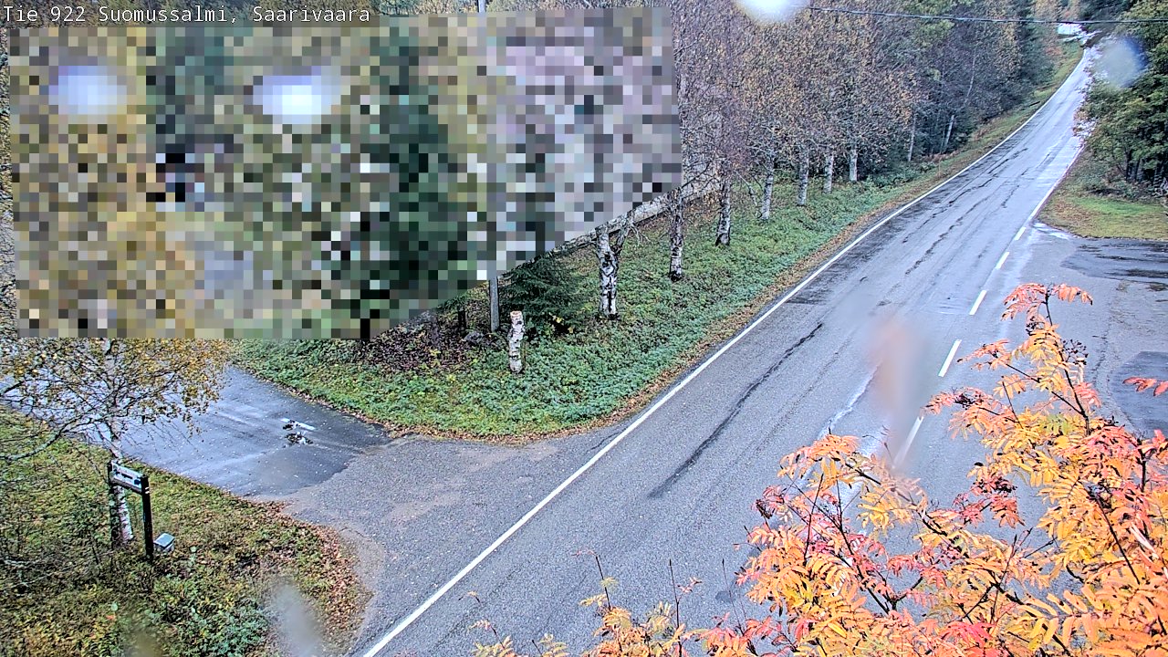 Kelikamerat Kuva Tie 843 Suomussalmi, Saarivaara, Suomussalmi, Kainuu