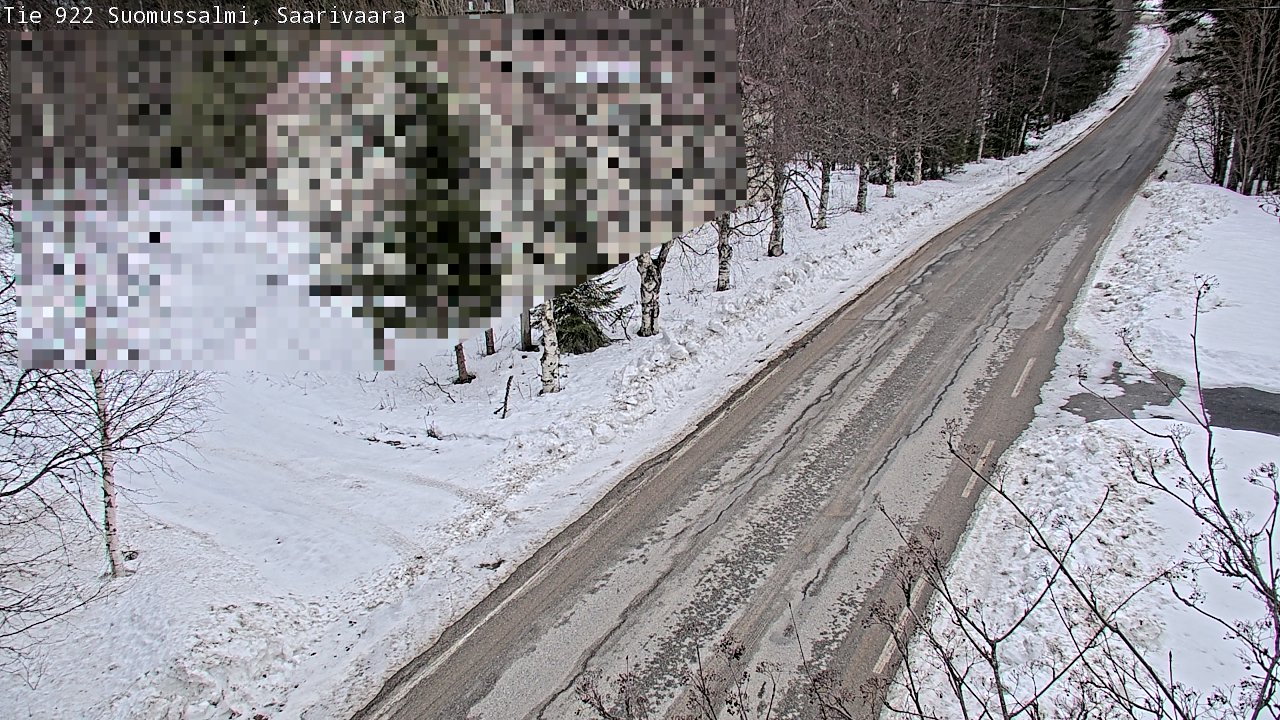 Kelikamerat Kuva Tie 843 Suomussalmi, Saarivaara, Suomussalmi, Kainuu