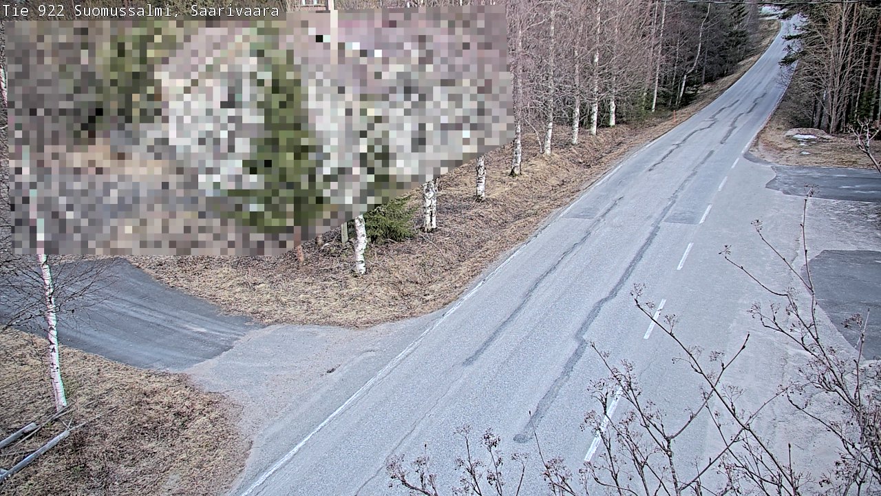 Kelikamerat Kuva Tie 843 Suomussalmi, Saarivaara, Suomussalmi, Kainuu