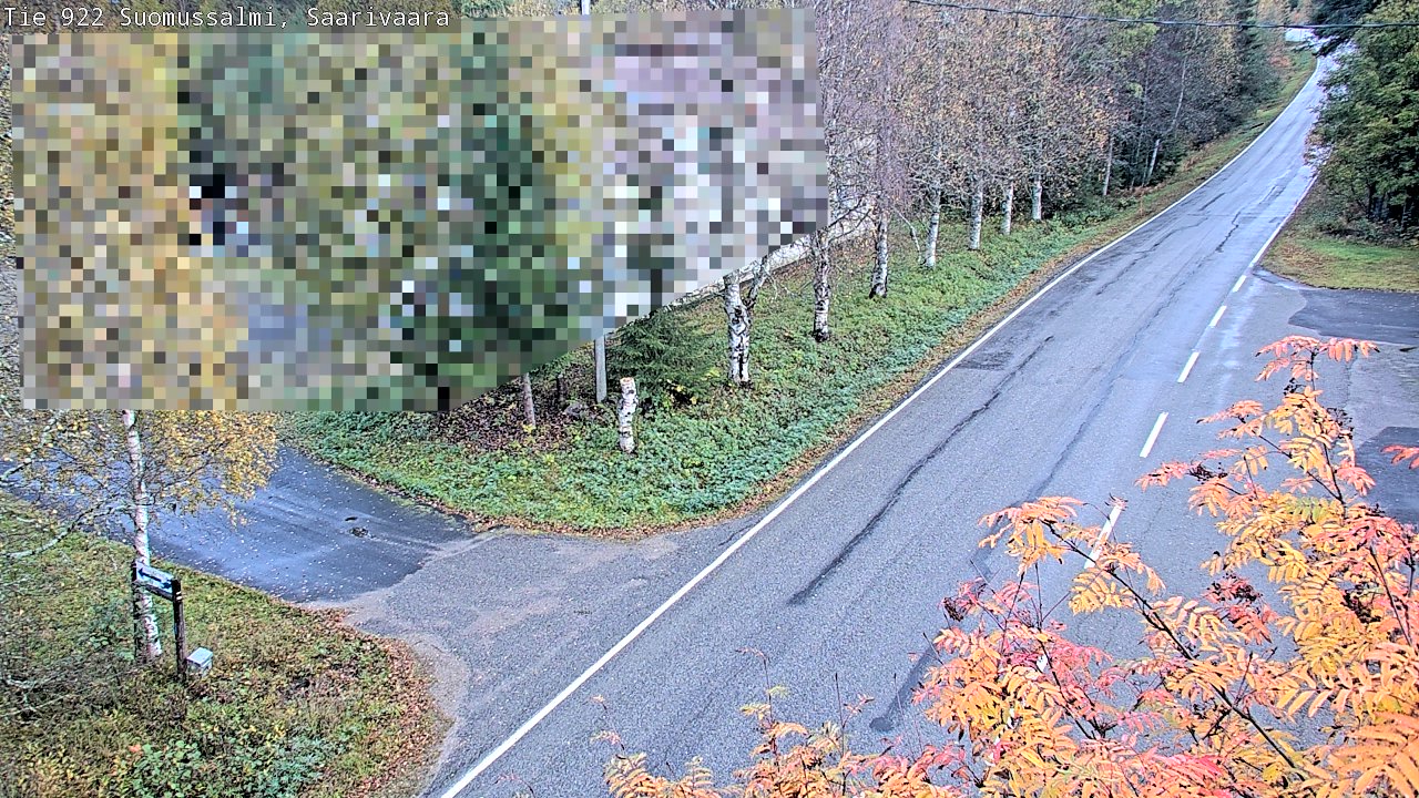 Kelikamerat Kuva Tie 843 Suomussalmi, Saarivaara, Suomussalmi, Kainuu