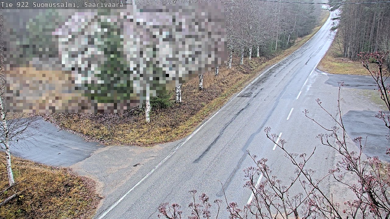 Kelikamerat Kuva Tie 843 Suomussalmi, Saarivaara, Suomussalmi, Kainuu