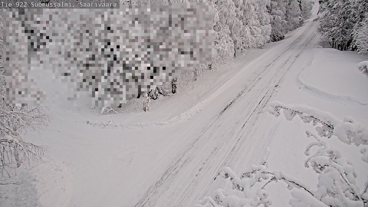 Kelikamerat Kuva Tie 843 Suomussalmi, Saarivaara, Suomussalmi, Kainuu