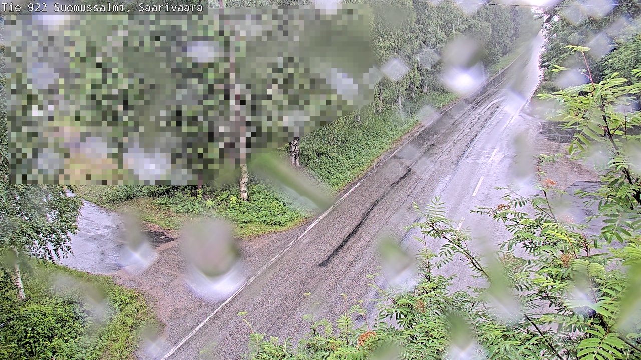 Weather Camera Image Road 950 843 Suomussalmi, Saarivaara, Suomussalmi, Kainuu