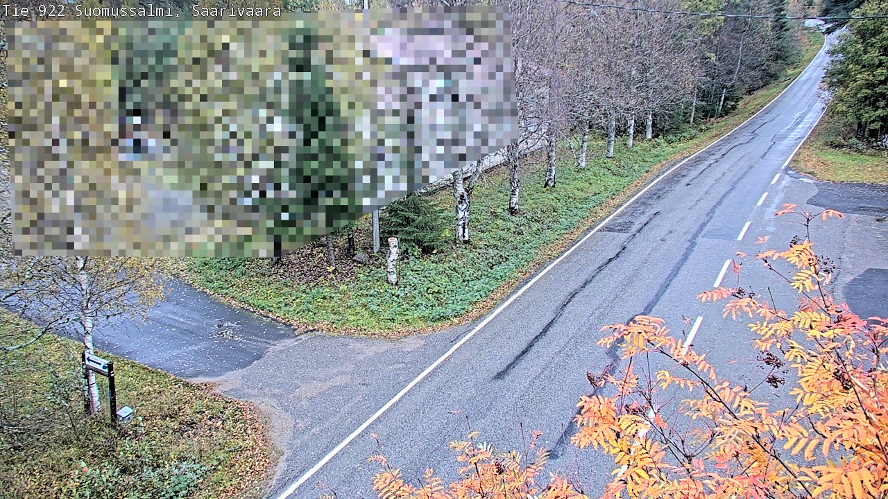 Weather Camera Image Road 950 843 Suomussalmi, Saarivaara, Suomussalmi, Kainuu