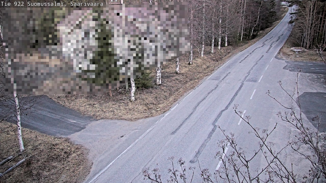 Weather Camera Image Road 950 843 Suomussalmi, Saarivaara, Suomussalmi, Kainuu
