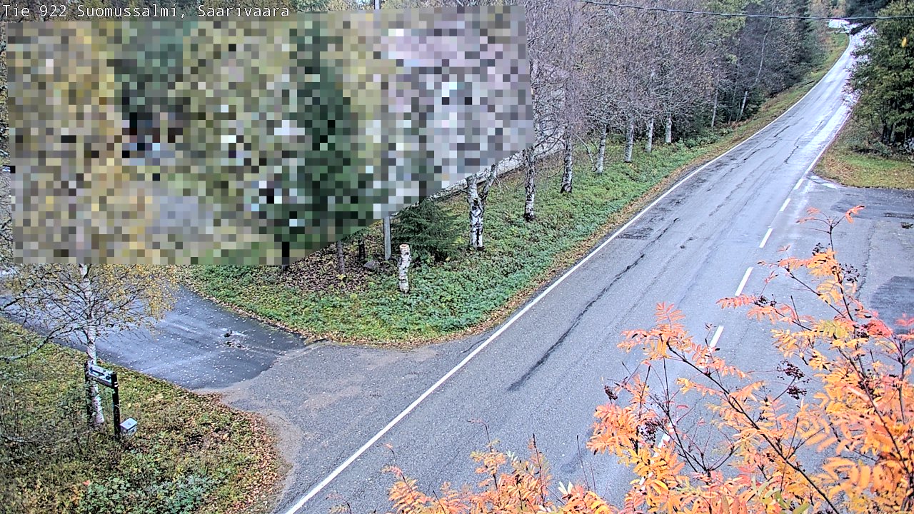 Weather Camera Image Road 950 843 Suomussalmi, Saarivaara, Suomussalmi, Kainuu