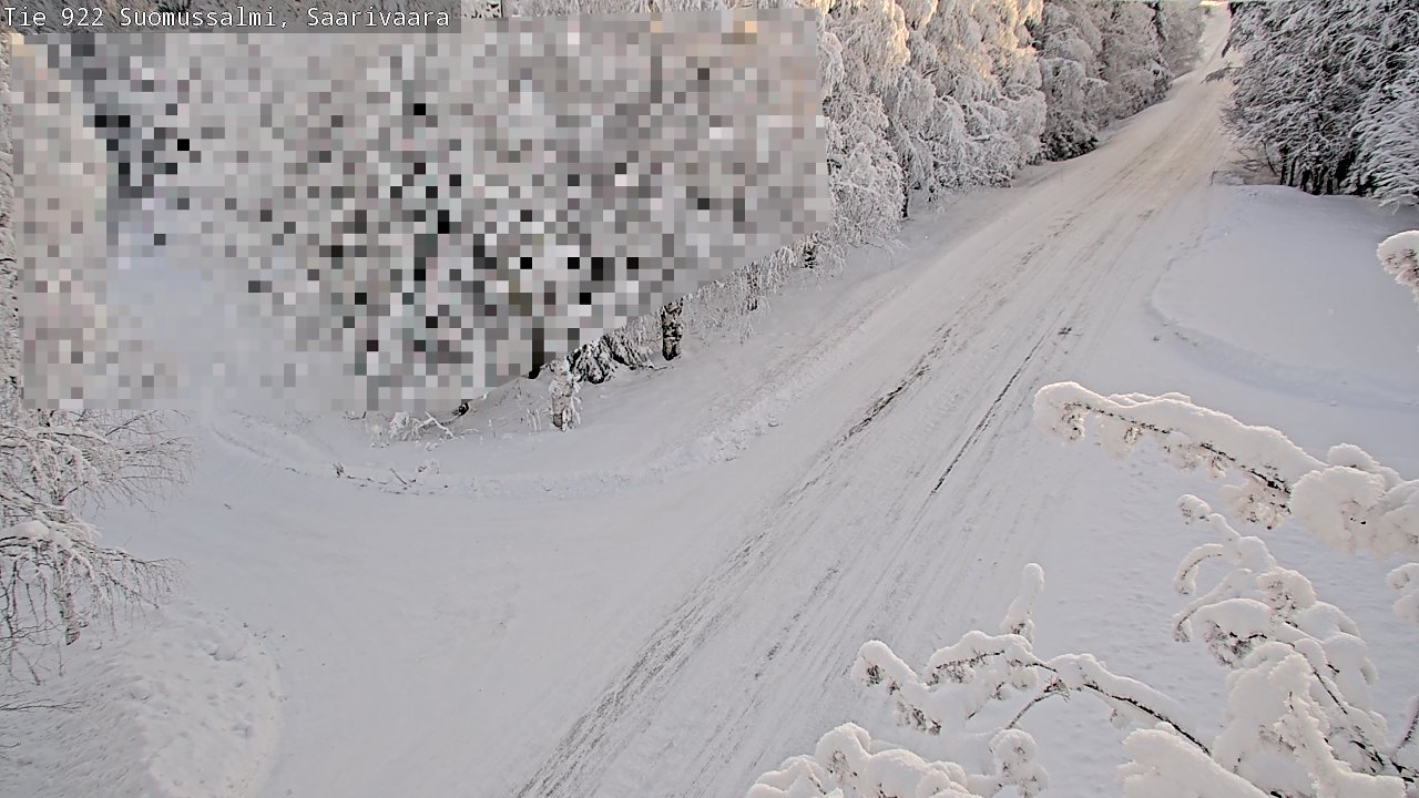 Kelikamerat Kuva Tie 843 Suomussalmi, Saarivaara, Suomussalmi, Kainuu