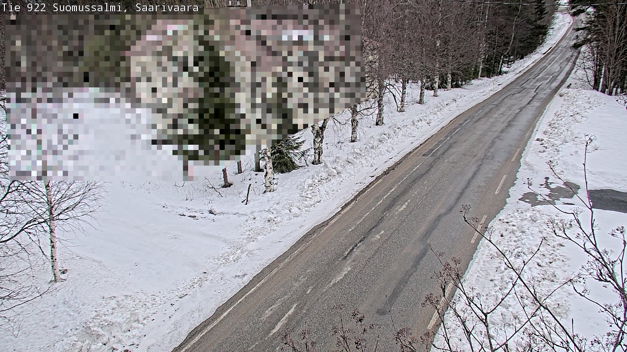 Kelikamerat Kuva Tie 843 Suomussalmi, Saarivaara, Suomussalmi, Kainuu