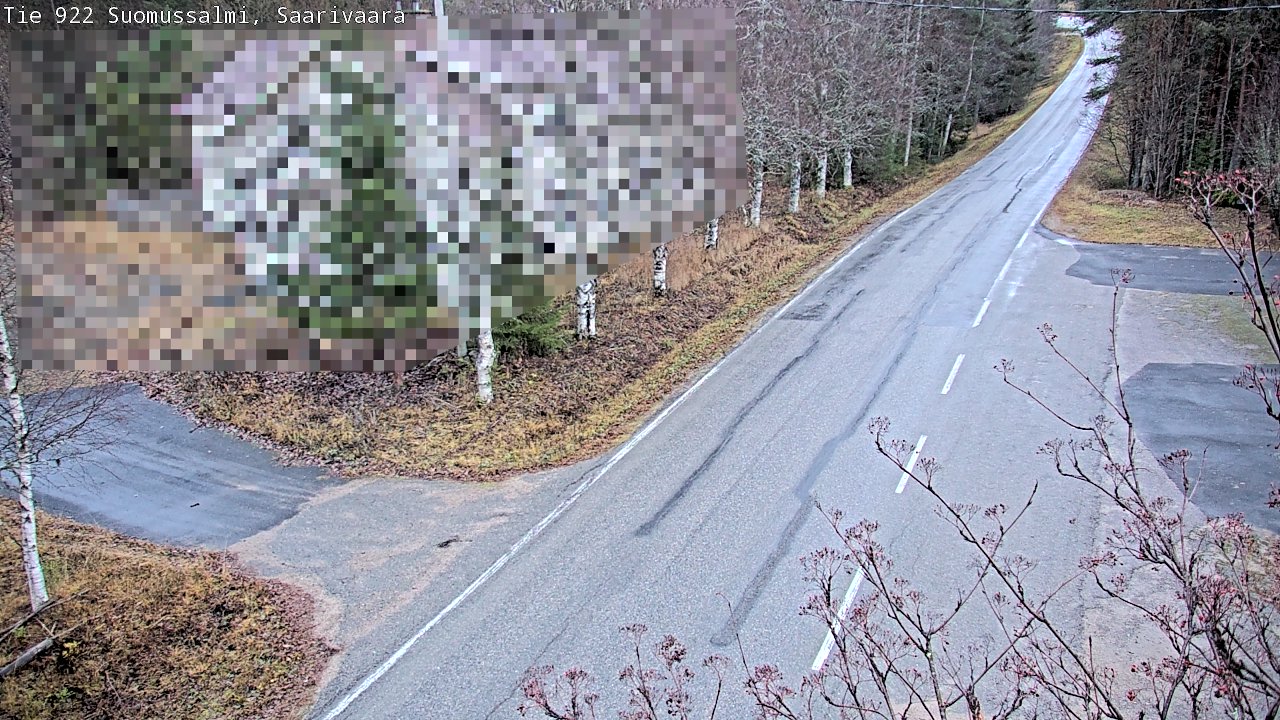 Kelikamerat Kuva Tie 843 Suomussalmi, Saarivaara, Suomussalmi, Kainuu