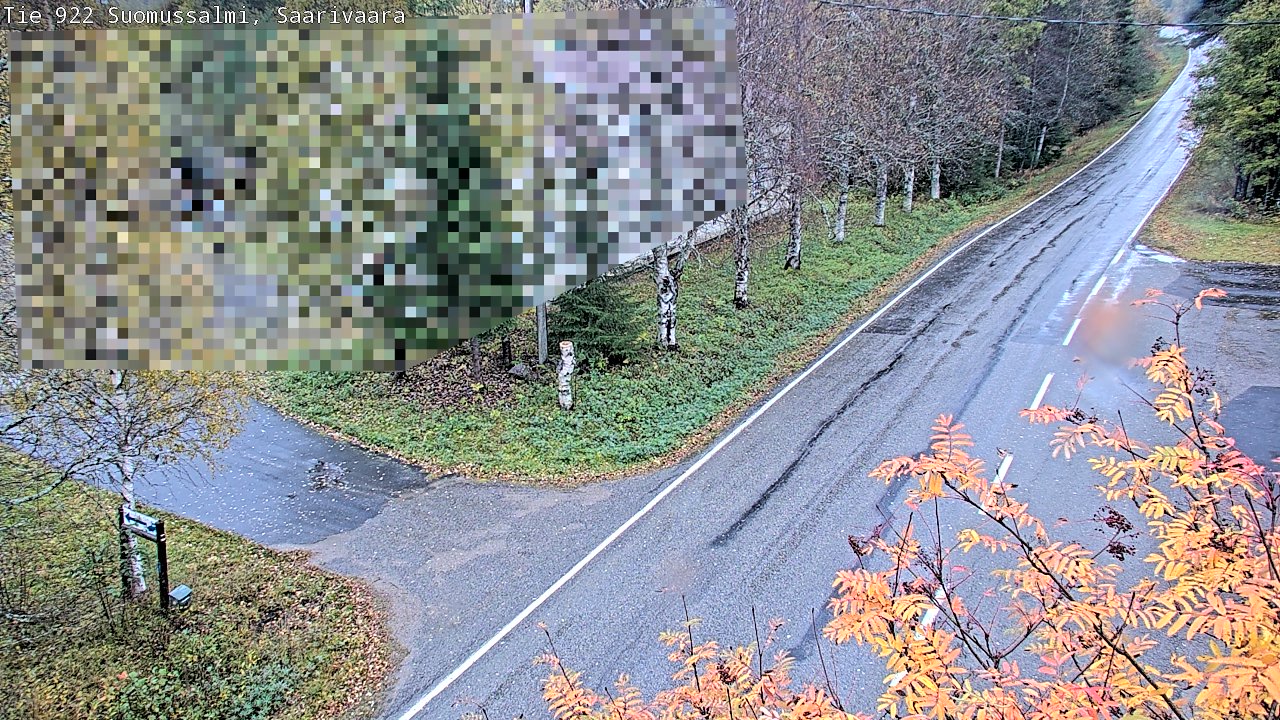 Weather Camera Image Road 950 843 Suomussalmi, Saarivaara, Suomussalmi, Kainuu