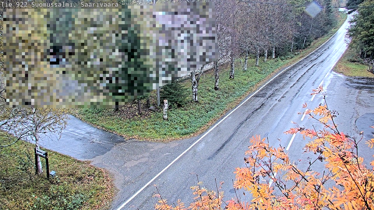 Weather Camera Image Road 950 843 Suomussalmi, Saarivaara, Suomussalmi, Kainuu