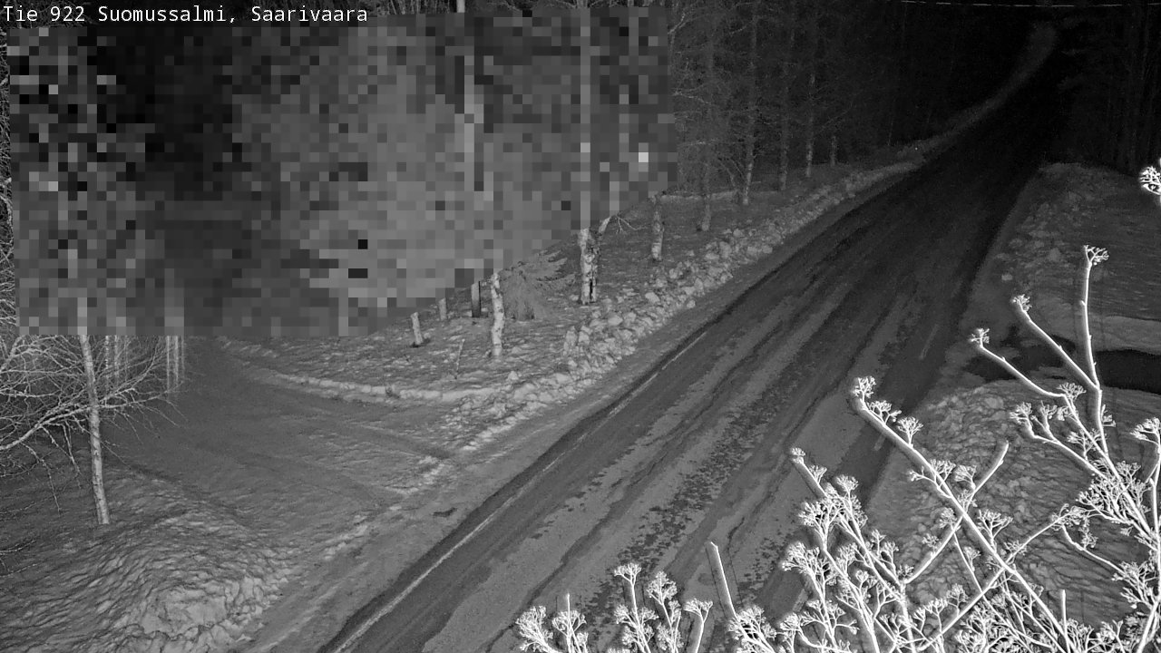 Kelikamerat Kuva Tie 843 Suomussalmi, Saarivaara, Suomussalmi, Kainuu