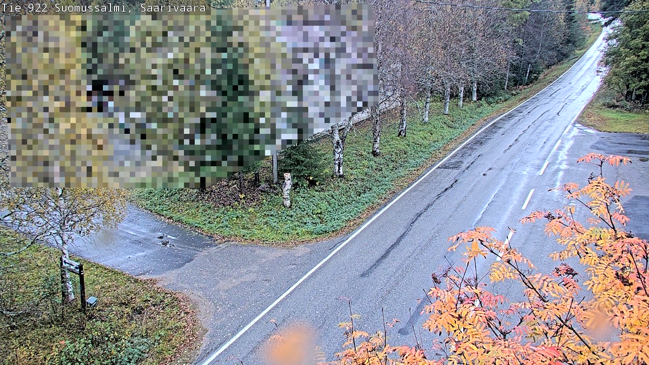 Weather Camera Image Road 950 843 Suomussalmi, Saarivaara, Suomussalmi, Kainuu