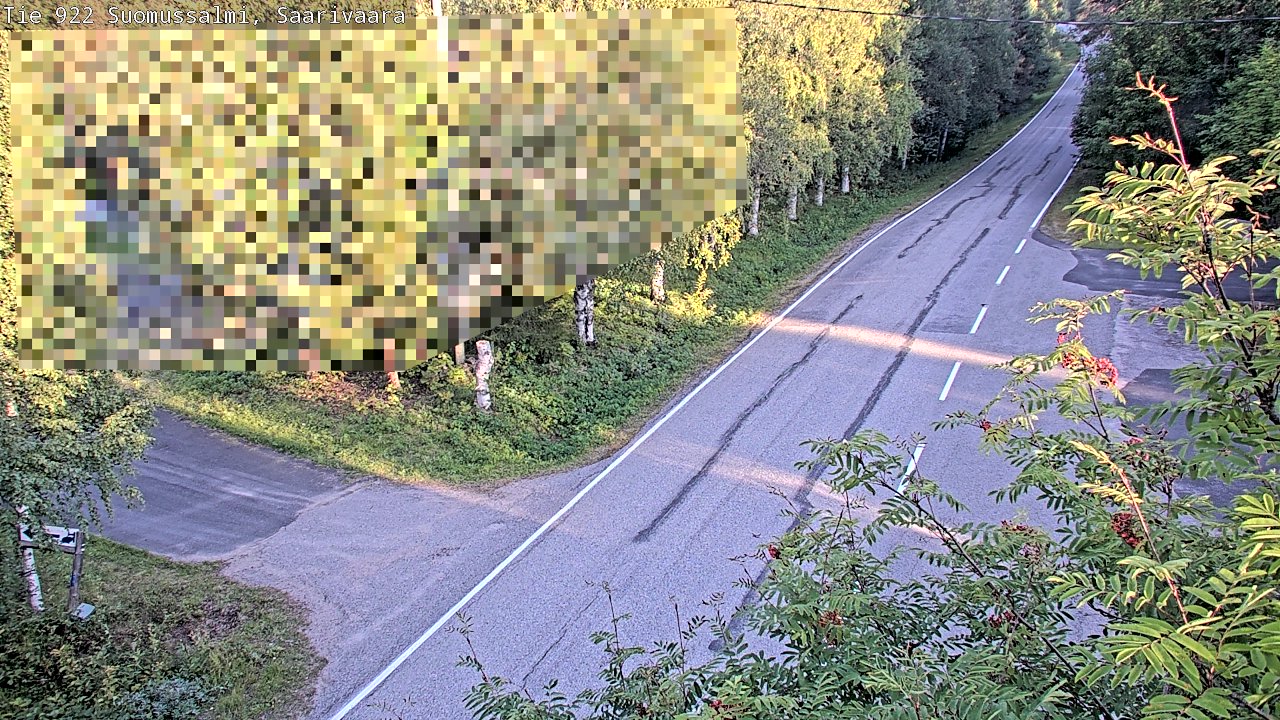 Kelikamerat Kuva Tie 843 Suomussalmi, Saarivaara, Suomussalmi, Kainuu