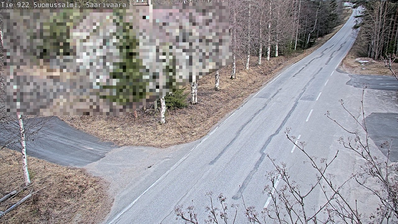 Weather Camera Image Road 950 843 Suomussalmi, Saarivaara, Suomussalmi, Kainuu