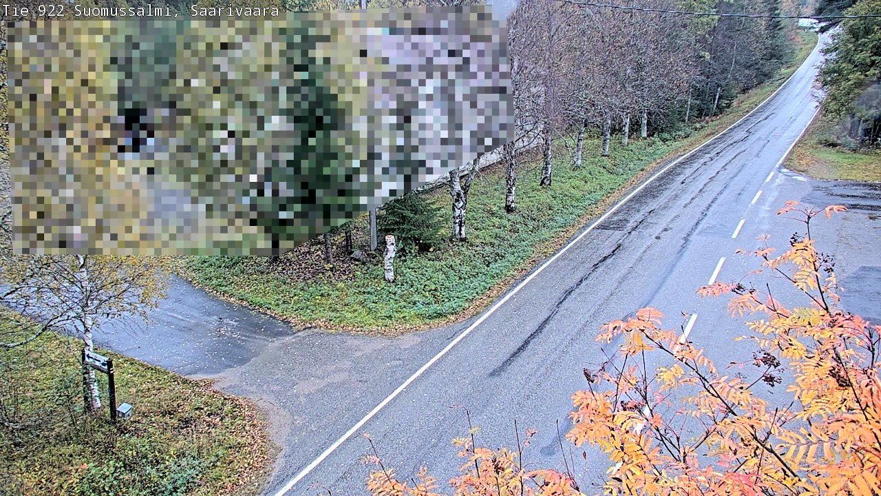 Weather Camera Image Road 950 843 Suomussalmi, Saarivaara, Suomussalmi, Kainuu