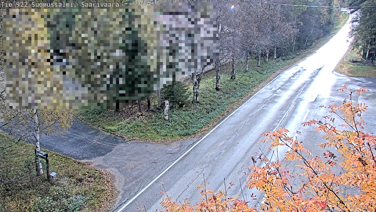 Weather Camera Image Road 950 843 Suomussalmi, Saarivaara, Suomussalmi, Kainuu