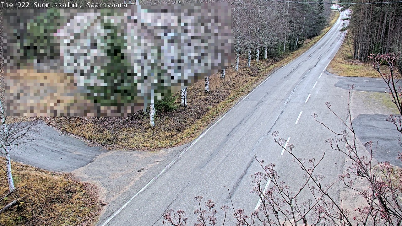 Kelikamerat Kuva Tie 843 Suomussalmi, Saarivaara, Suomussalmi, Kainuu