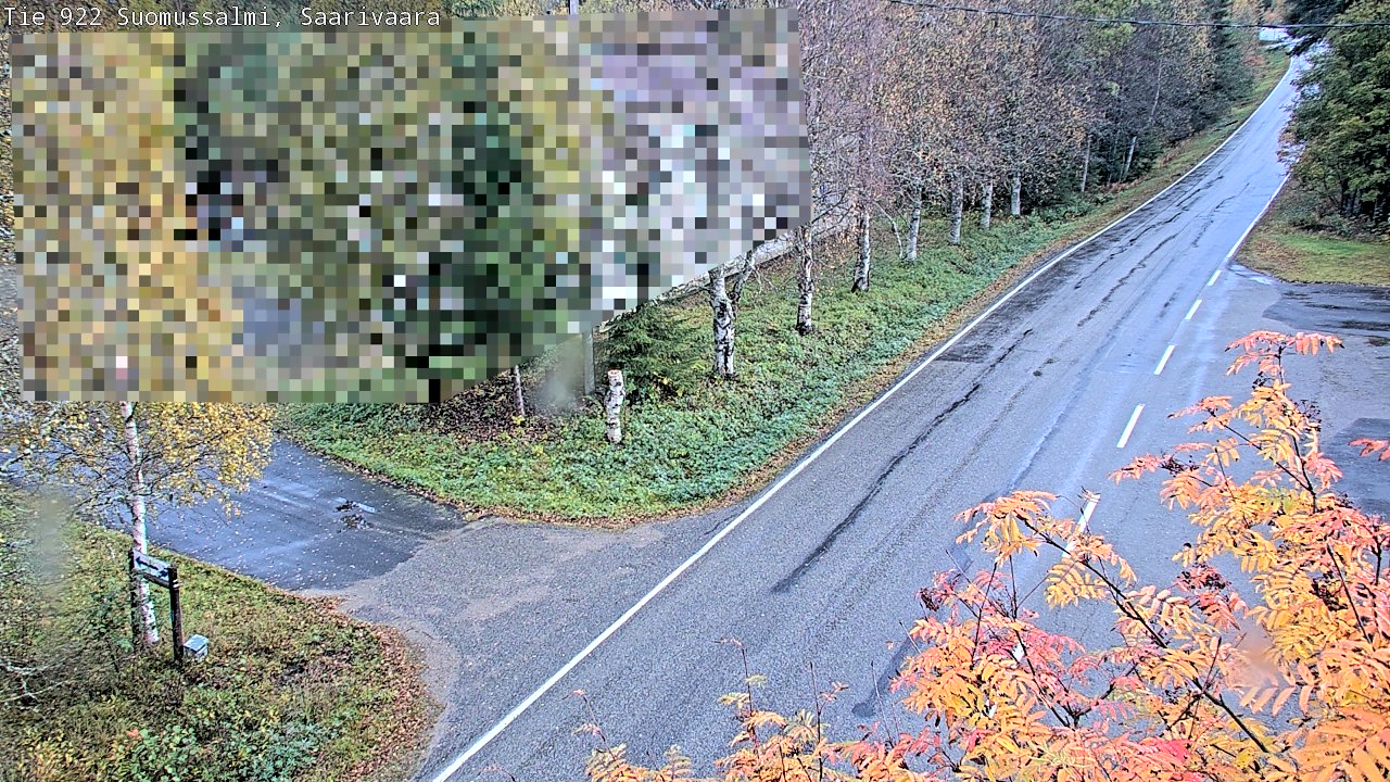 Kelikamerat Kuva Tie 843 Suomussalmi, Saarivaara, Suomussalmi, Kainuu