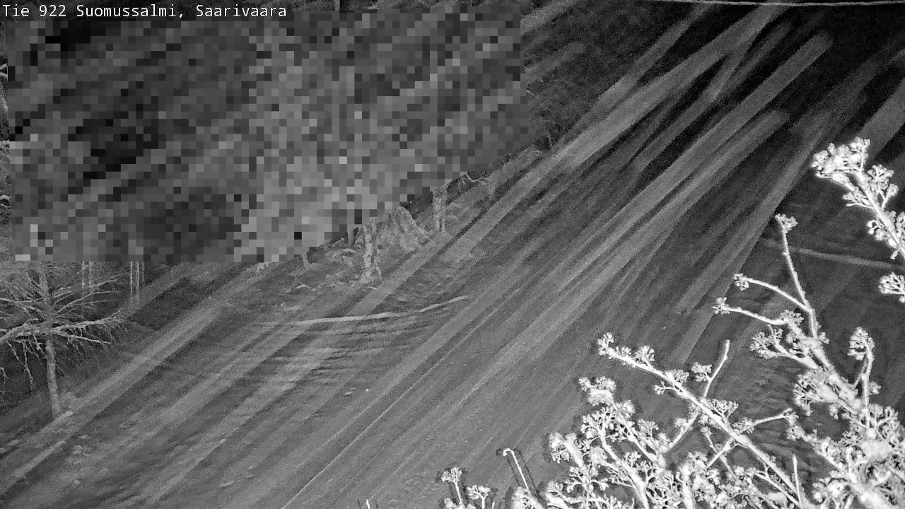 Weather Camera Image Road 950 843 Suomussalmi, Saarivaara, Suomussalmi, Kainuu
