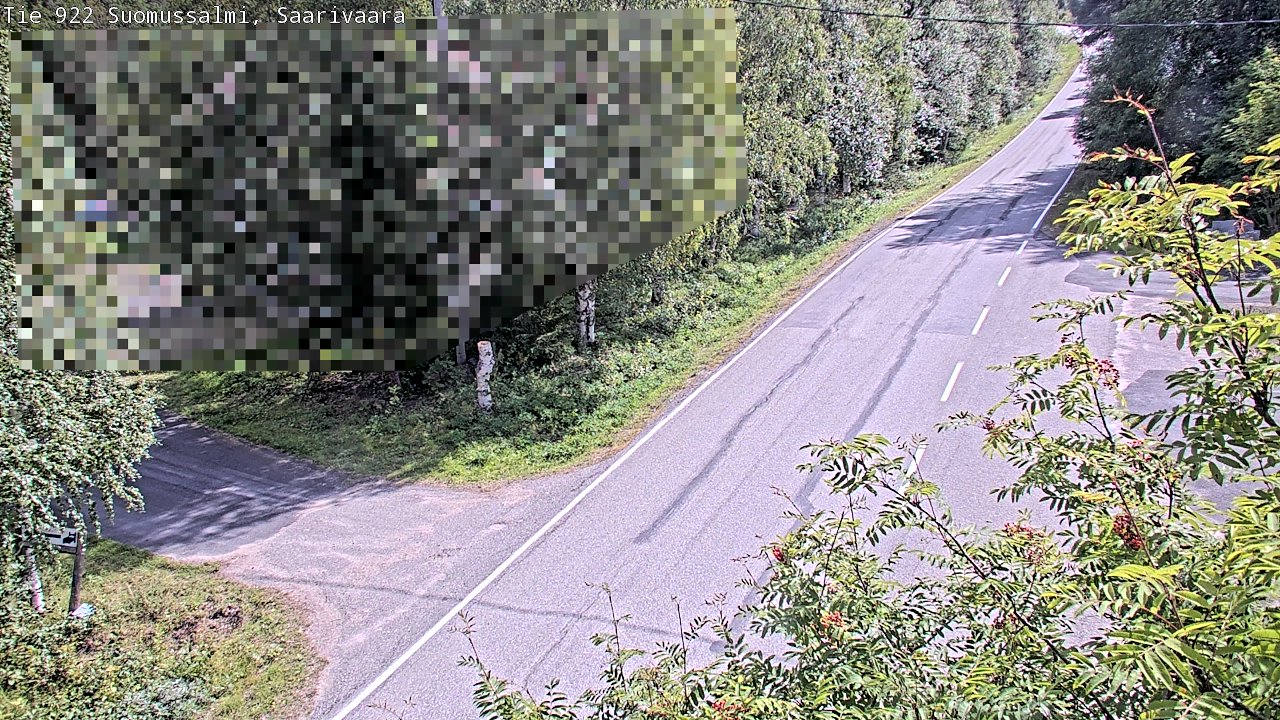 Kelikamerat Kuva Tie 843 Suomussalmi, Saarivaara, Suomussalmi, Kainuu