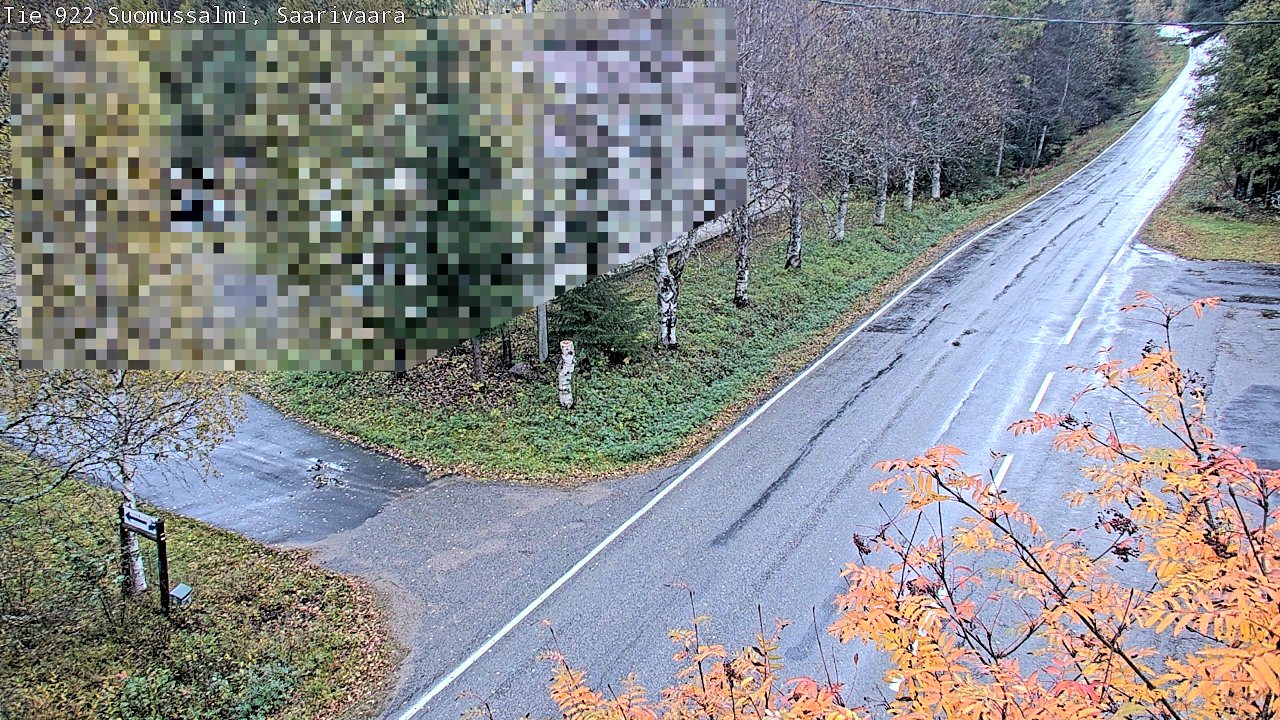 Weather Camera Image Road 950 843 Suomussalmi, Saarivaara, Suomussalmi, Kainuu