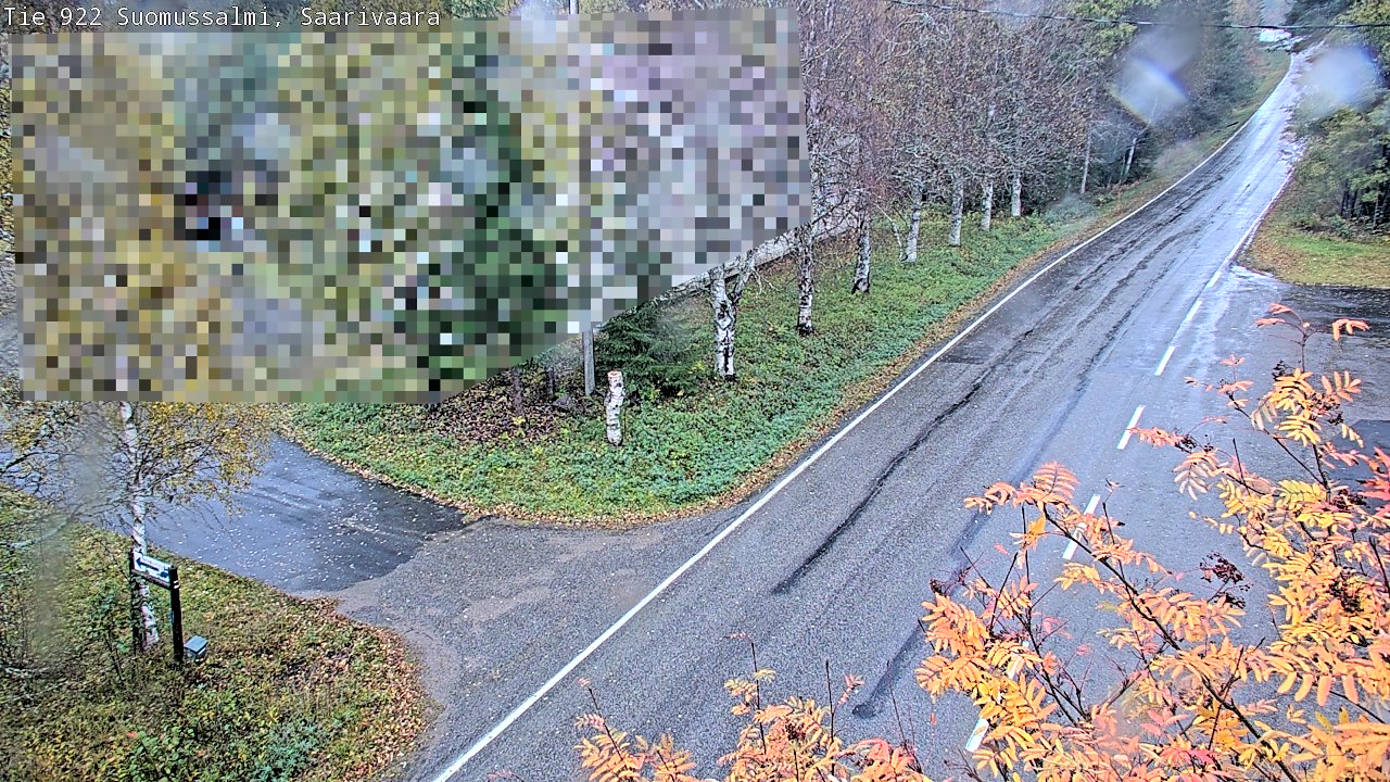 Weather Camera Image Road 950 843 Suomussalmi, Saarivaara, Suomussalmi, Kainuu