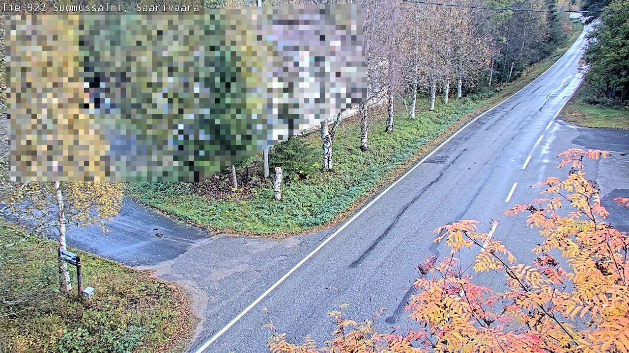 Kelikamerat Kuva Tie 843 Suomussalmi, Saarivaara, Suomussalmi, Kainuu