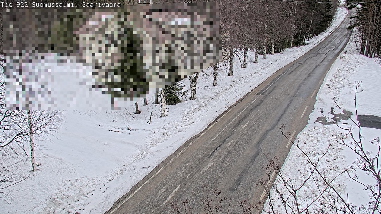 Kelikamerat Kuva Tie 843 Suomussalmi, Saarivaara, Suomussalmi, Kainuu