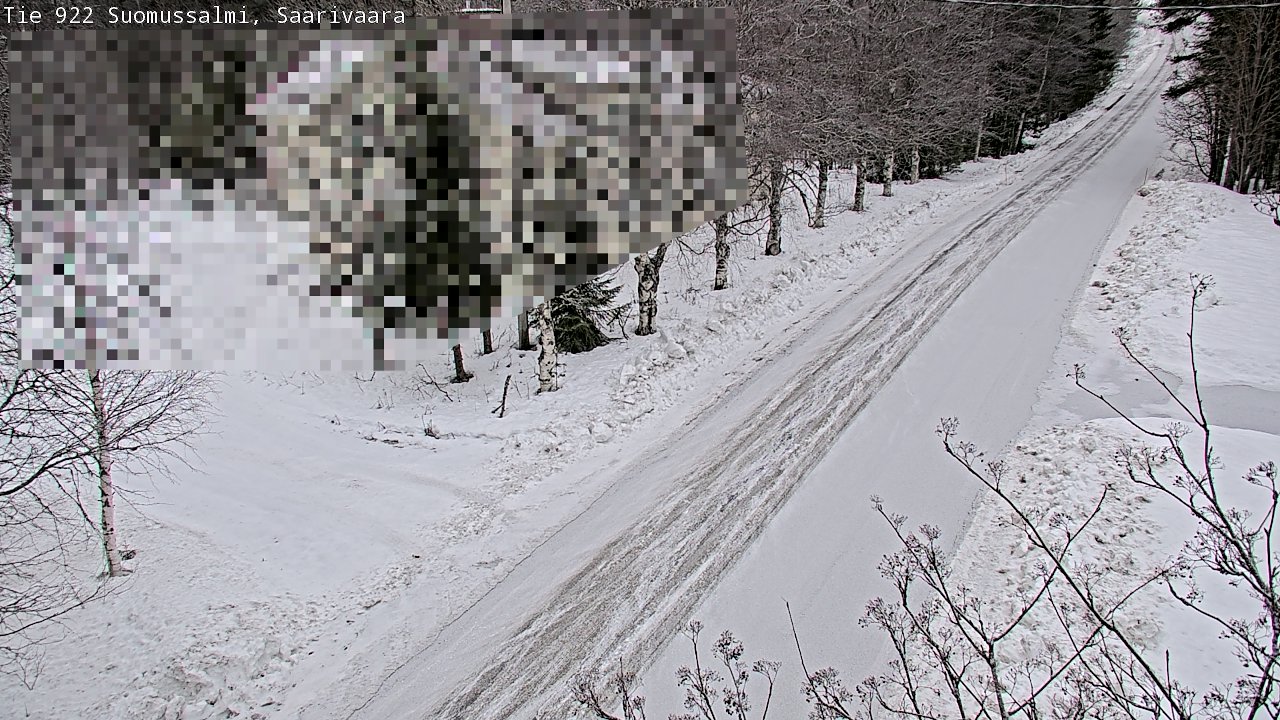 Kelikamerat Kuva Tie 843 Suomussalmi, Saarivaara, Suomussalmi, Kainuu