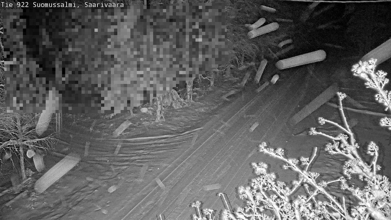 Weather Camera Image Road 950 843 Suomussalmi, Saarivaara, Suomussalmi, Kainuu