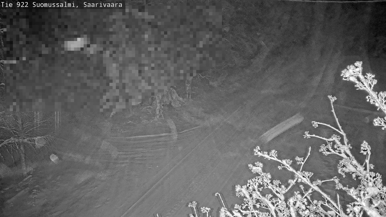 Weather Camera Image Road 950 843 Suomussalmi, Saarivaara, Suomussalmi, Kainuu