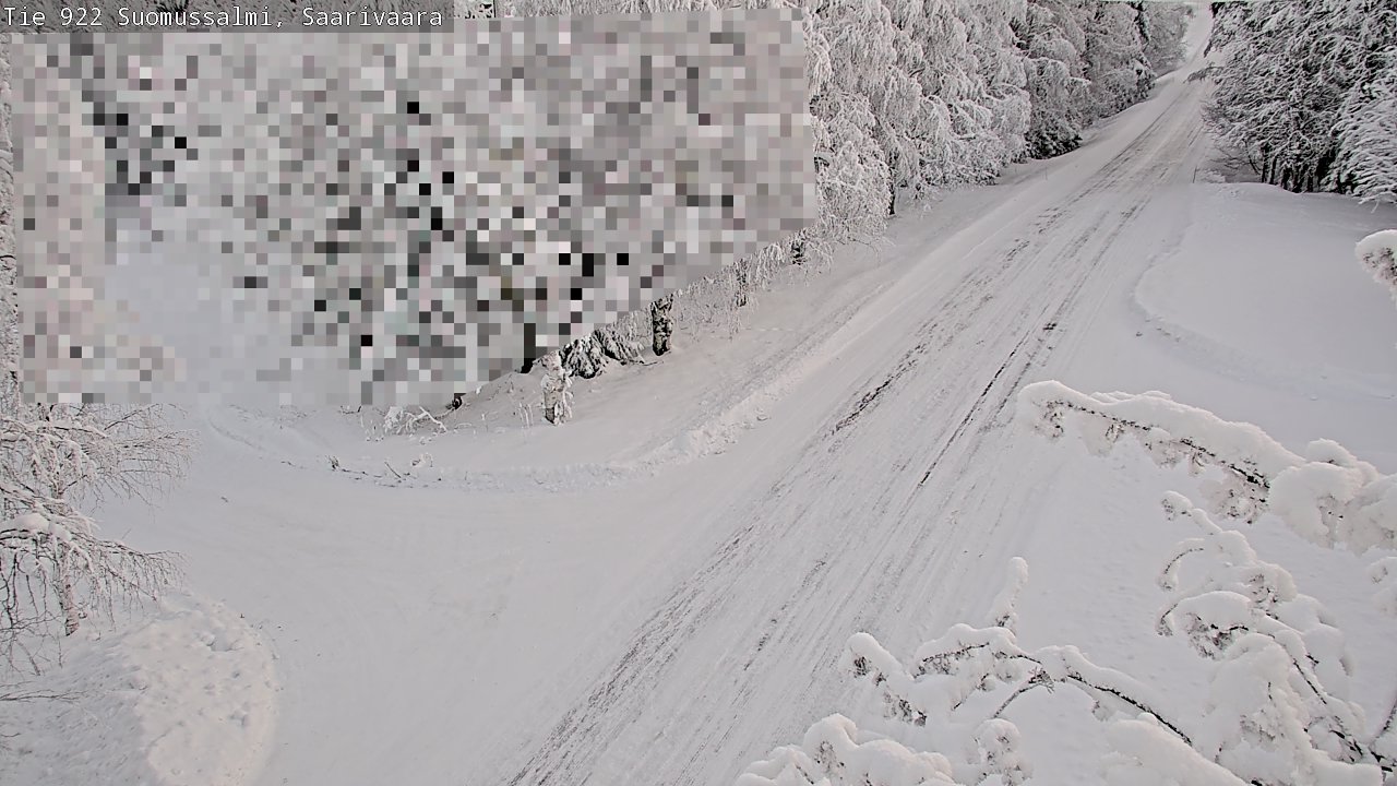 Kelikamerat Kuva Tie 843 Suomussalmi, Saarivaara, Suomussalmi, Kainuu