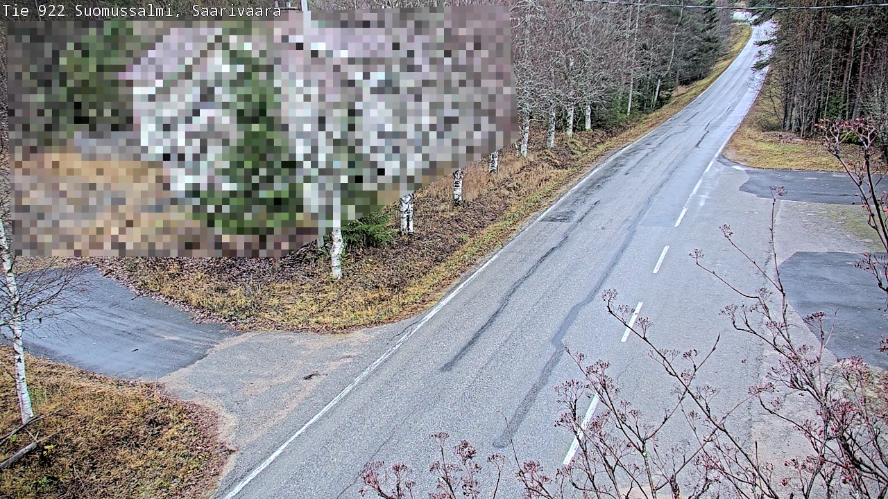 Kelikamerat Kuva Tie 843 Suomussalmi, Saarivaara, Suomussalmi, Kainuu