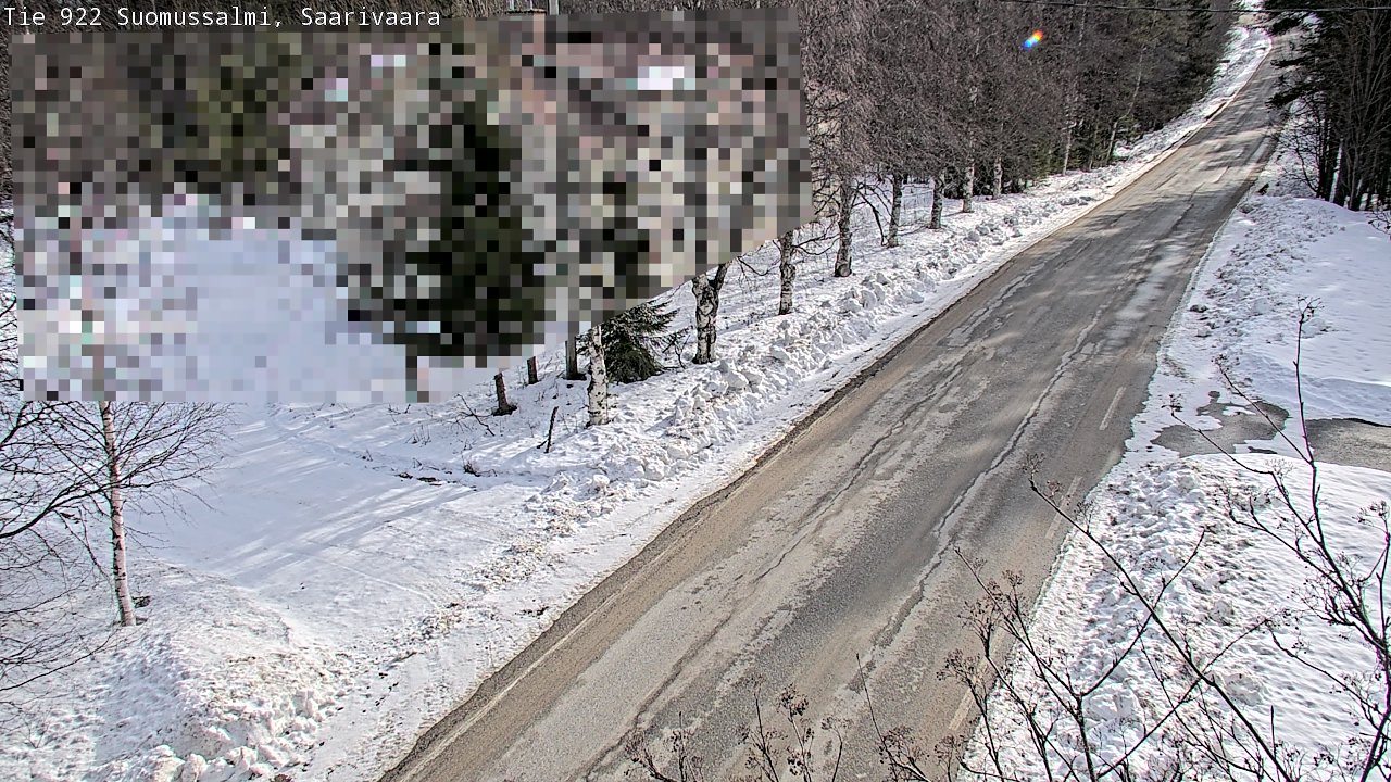 Kelikamerat Kuva Tie 843 Suomussalmi, Saarivaara, Suomussalmi, Kainuu