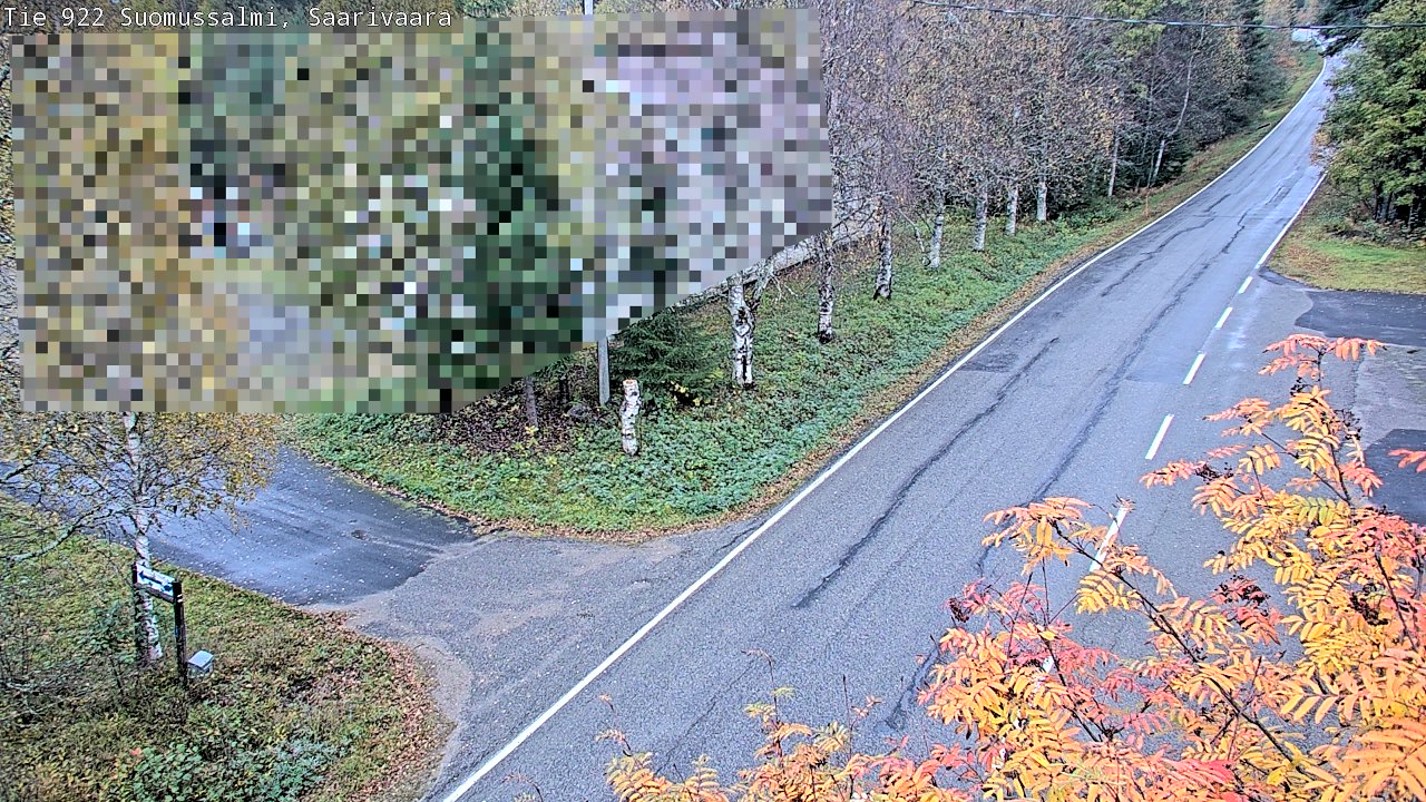 Kelikamerat Kuva Tie 843 Suomussalmi, Saarivaara, Suomussalmi, Kainuu
