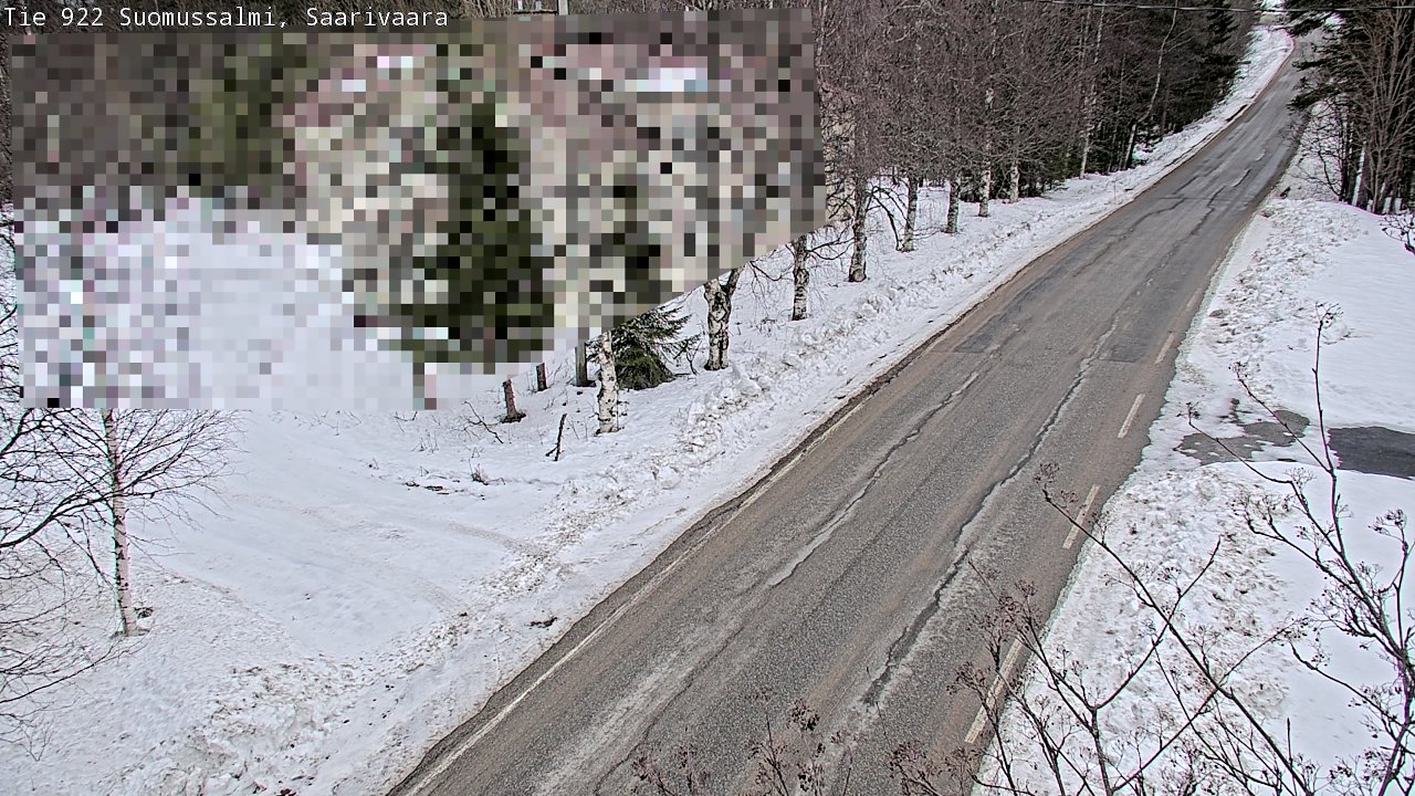 Kelikamerat Kuva Tie 843 Suomussalmi, Saarivaara, Suomussalmi, Kainuu