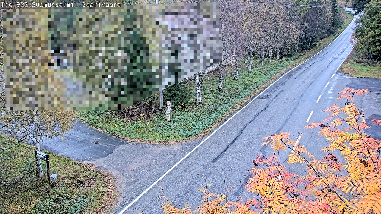 Kelikamerat Kuva Tie 843 Suomussalmi, Saarivaara, Suomussalmi, Kainuu