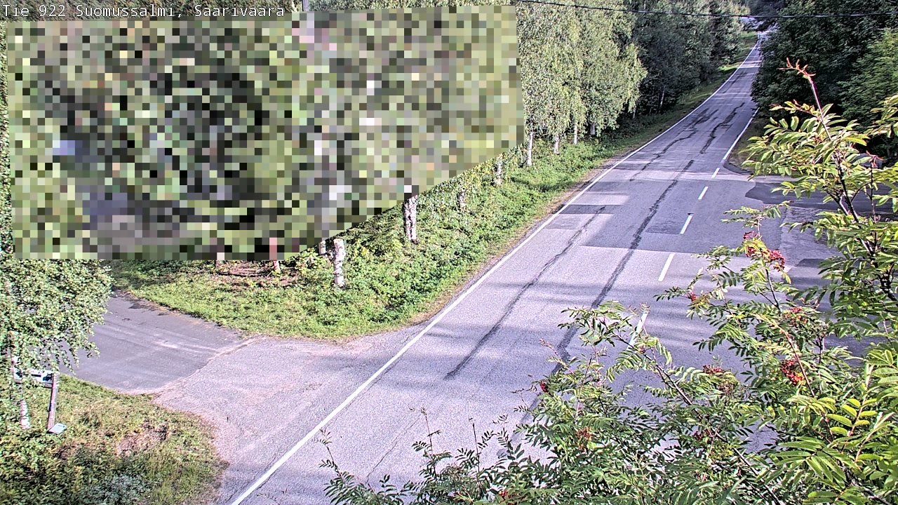 Kelikamerat Kuva Tie 843 Suomussalmi, Saarivaara, Suomussalmi, Kainuu