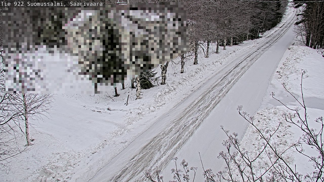 Kelikamerat Kuva Tie 843 Suomussalmi, Saarivaara, Suomussalmi, Kainuu