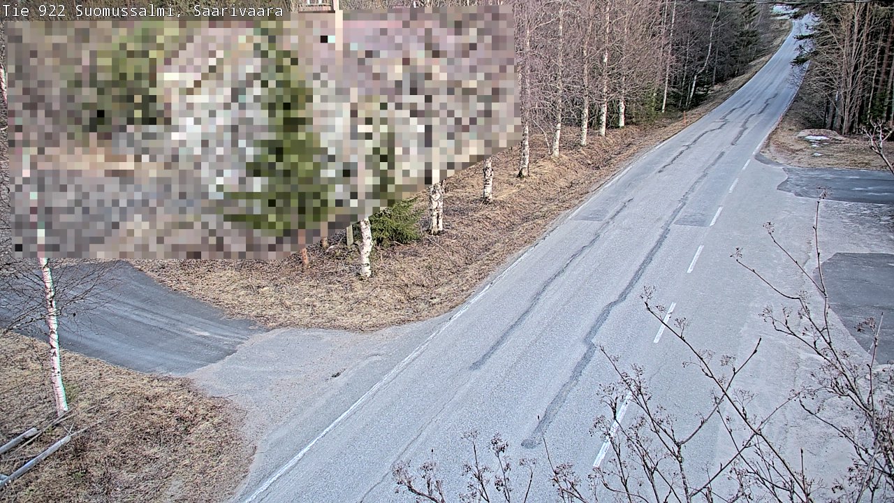 Weather Camera Image Road 950 843 Suomussalmi, Saarivaara, Suomussalmi, Kainuu