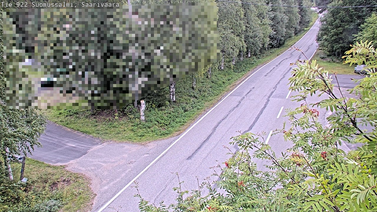 Kelikamerat Kuva Tie 843 Suomussalmi, Saarivaara, Suomussalmi, Kainuu
