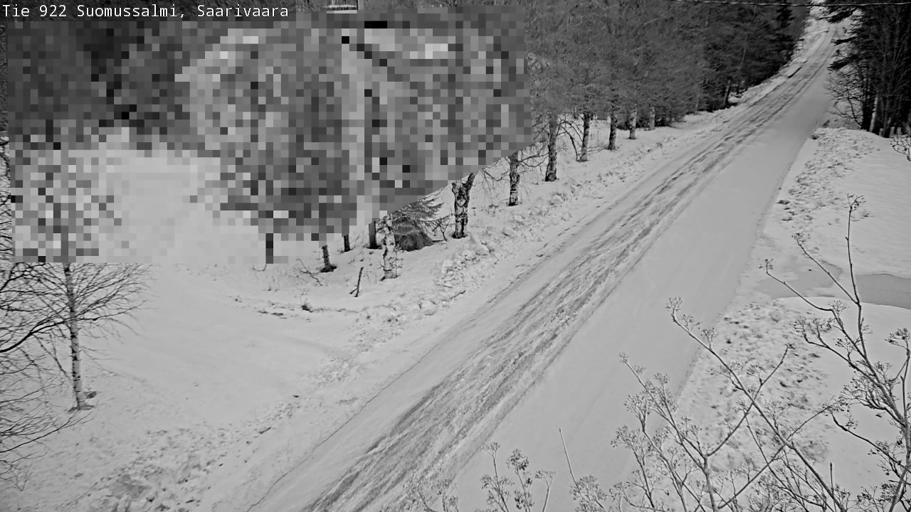 Kelikamerat Kuva Tie 843 Suomussalmi, Saarivaara, Suomussalmi, Kainuu