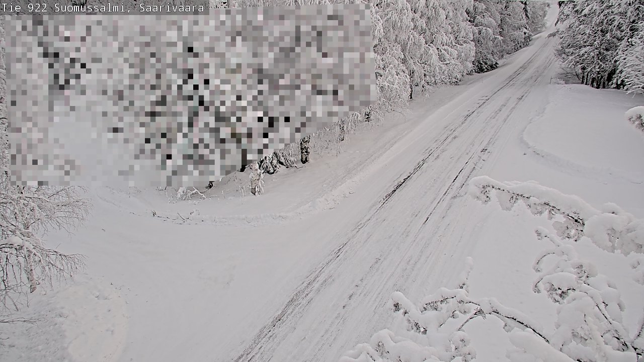 Kelikamerat Kuva Tie 843 Suomussalmi, Saarivaara, Suomussalmi, Kainuu