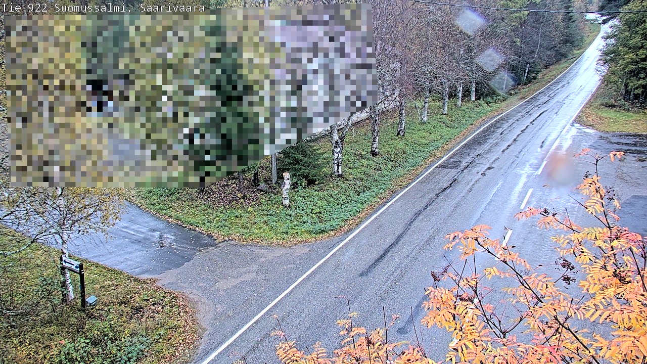 Weather Camera Image Road 950 843 Suomussalmi, Saarivaara, Suomussalmi, Kainuu