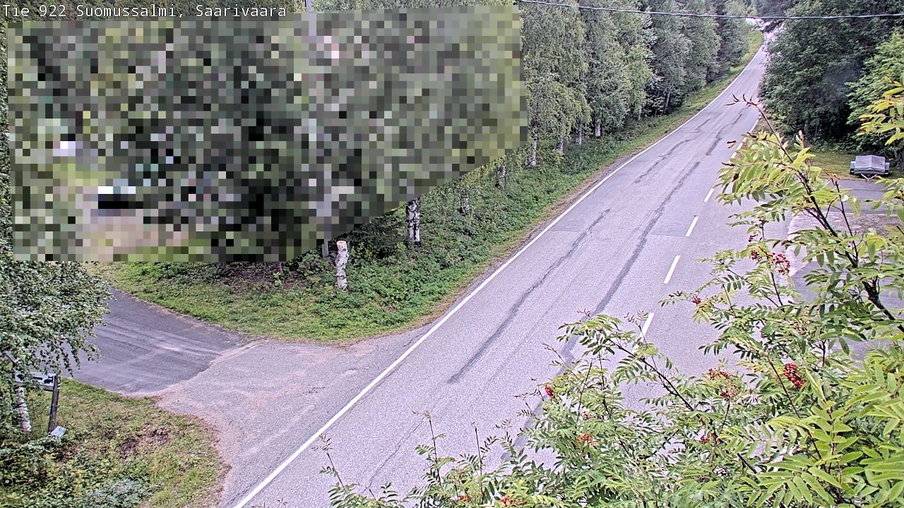 Kelikamerat Kuva Tie 843 Suomussalmi, Saarivaara, Suomussalmi, Kainuu