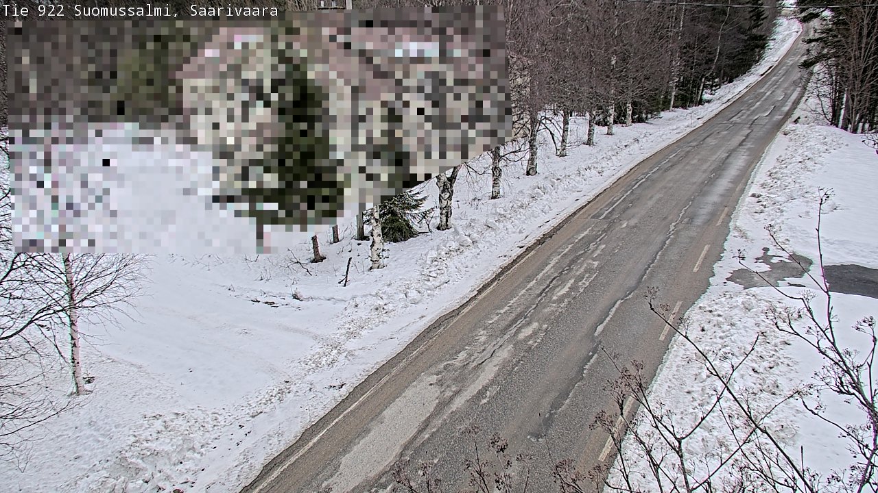 Kelikamerat Kuva Tie 843 Suomussalmi, Saarivaara, Suomussalmi, Kainuu