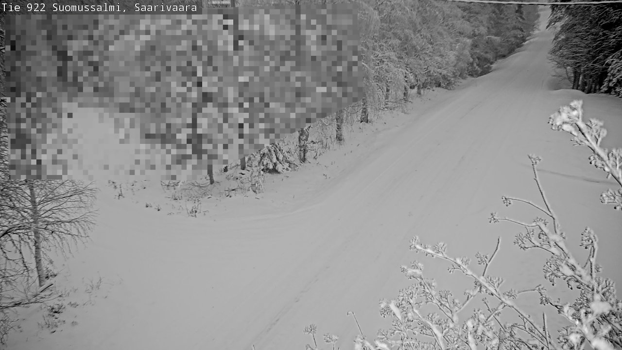 Weather Camera Image Road 950 843 Suomussalmi, Saarivaara, Suomussalmi, Kainuu