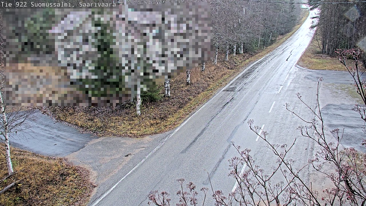 Kelikamerat Kuva Tie 843 Suomussalmi, Saarivaara, Suomussalmi, Kainuu